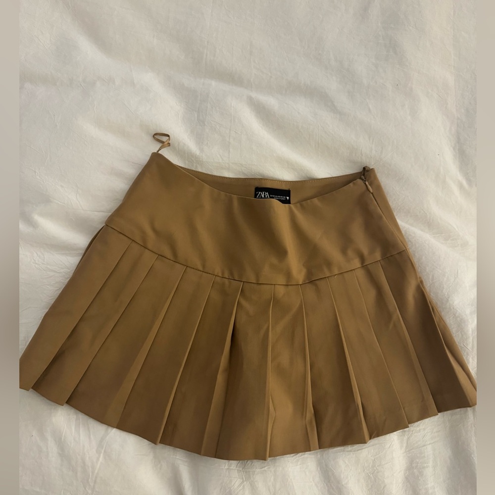 Zara pleated skort